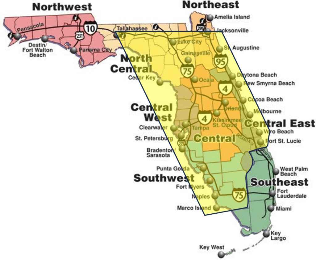 Viaje por carretera a Florida en marzo : r/florida, image size:1024x842